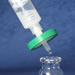 Push syringe plunger