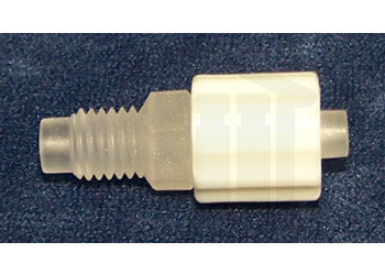 Male ¼ x 28 Thread to Male Luer with Locking Nut