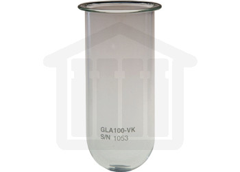 100ml Clear Glass Dissolution Vessel Distek Compatible