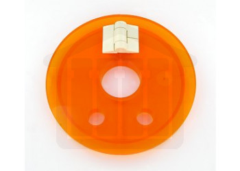 Amber Vessel Cover with Easy Basket Access - Distek