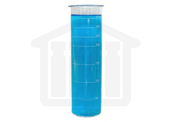 Outer Vessel 300ml Clear Glass Graduated