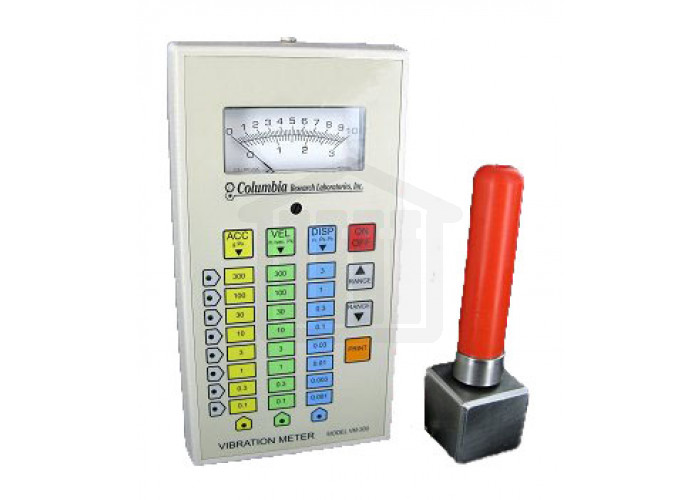 Vibration Meter with Probe and Case