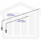 4.75” (120mm) Bent SS Sampling Cannula with Luer for 900ml VanKel Compatible