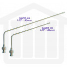 7.75” (195mm) Bent SS Sampling Cannula with Luer Adapter and Permenent Tip Hanson Research Compatible