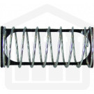 Stainless Steel Capsule Sinker with 8 Spirals, 18.0 x 6.0mm Capacity. Sotax Style