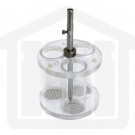 Basket Assembly with 3 Glass Tubes and 10 Mesh SS Screens for VanKel