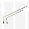 4.75” (120mm) Bent SS Sampling Cannula with Luer Adapter for 900ml Sampling 1/8” (3.2mm) Diameter VanKel Compatible 