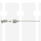 Stainless Steel Sample Probe, Fixed Vessel Mount, 500 mL, 1/16 in, Hanson Research Vision Series - with filter
