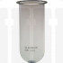 100ml Clear Glass Dissolution Vessel Distek Compatible